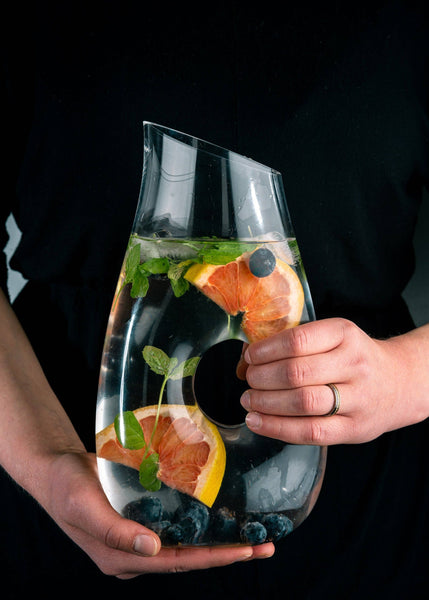 Water Pitcher | Clear Glass | 1 Litre