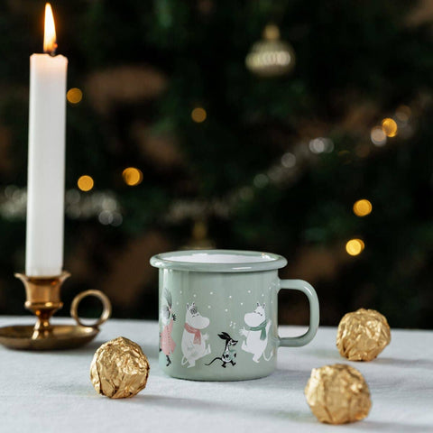 Moomin | Enamel Mug | Festive Spirits | 0.25L