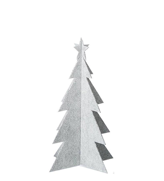 Christmas Tree| Eco-Felt | White |Medium
