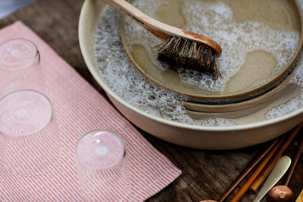 Kitchen and Wash Cloth | Stone Coral