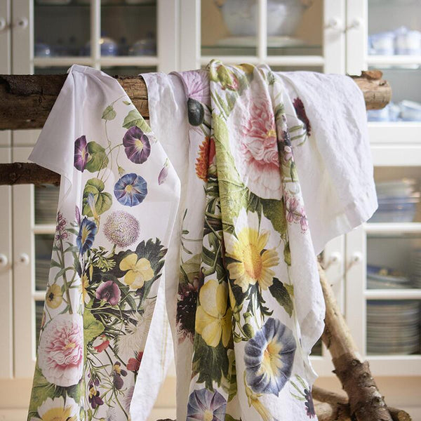 Tea Towel - A Flower Garden - Organic Cotton