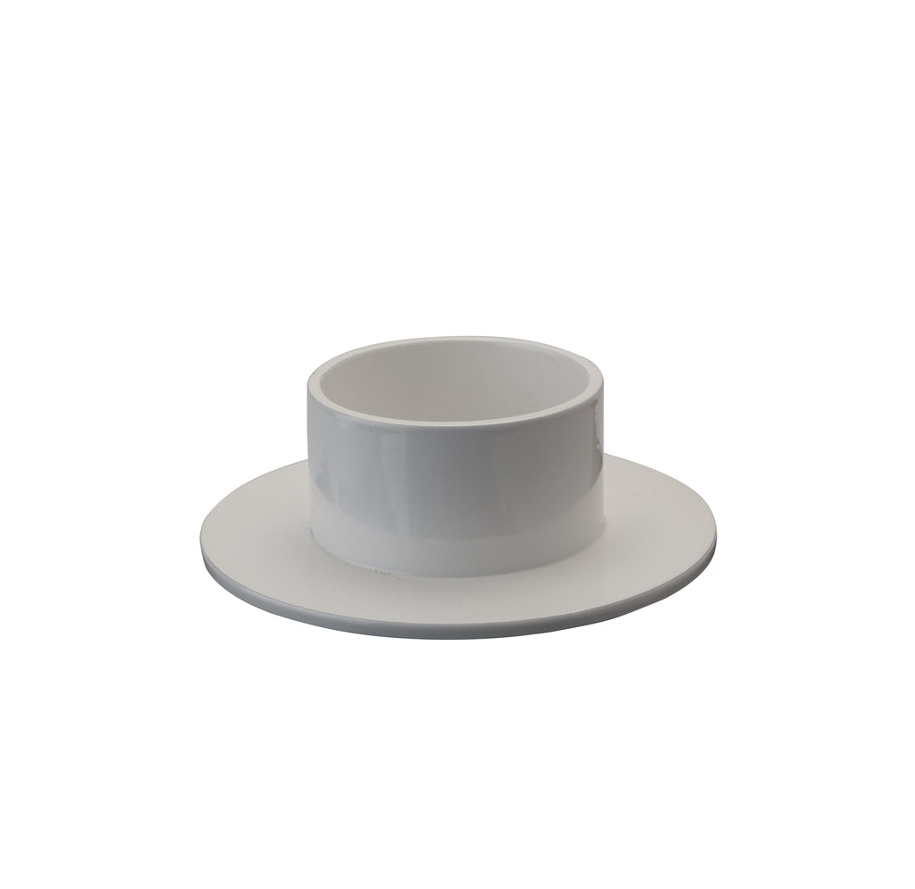 Candlestick | The Circle | 5cm | White