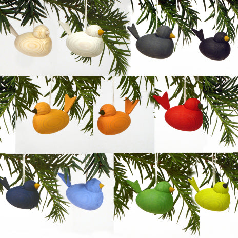 Wooden Bird - Hanging