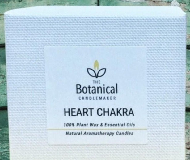 Aromatherapy candle - Heart or Anahata Chakra