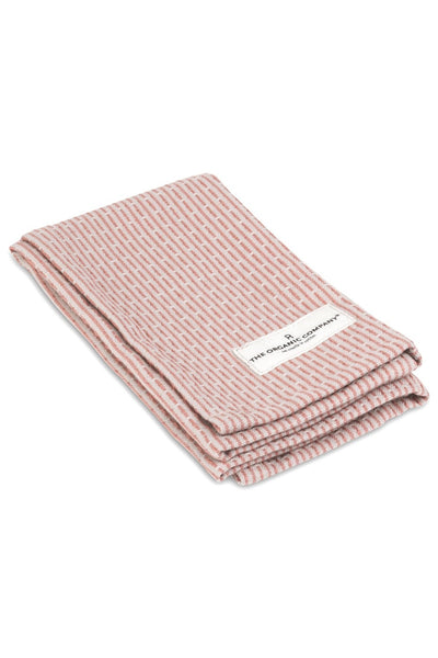 The Organic Company Kitchen and Wash Cloth Stone Rose
