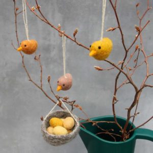 Easter Nest | Wool | Ochre